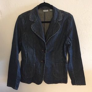 Halogen Jean Blazer, Size L
